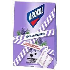 AROXOL ANTIMOLII SACULET LAVANDA 4 BUC