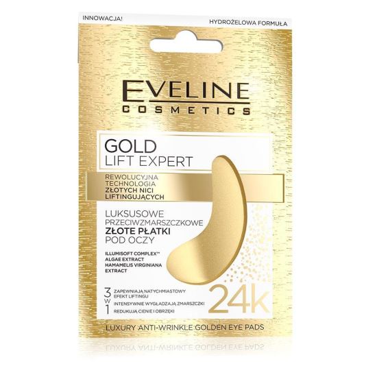 EVELINE COMPRESE PENTRU OCHI GOLD LIFT EXPERT 24K
