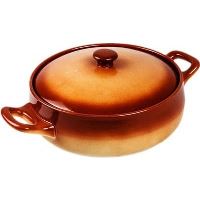 CRATITA ROTUNDA CU CAPAC CERAMICA 2 L