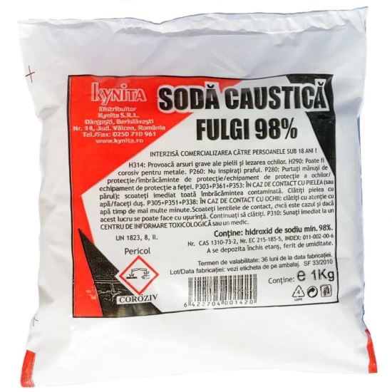SODA CAUSTICA 1 KG CAL.I