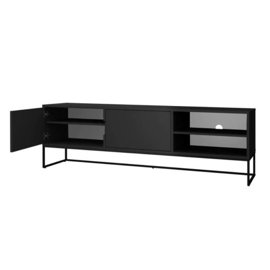 TV Lowboard Lipp I Schwarz
