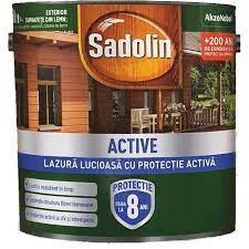 SADOLIN ACTIVE LAZURA LUCIOASA SOLVENT STEJAR