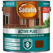 SADOLIN ACTIVE PLUS  LAZURA SATINATA B. APA TEAK 