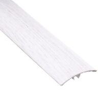 PROFIL AL TRECERE CU DIF NIVEL CU SURUB ASCUNS STEJAR ALB 50MM/270 CM