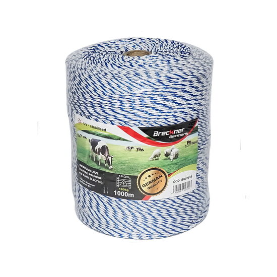 Rola fir 1000M 3mm 3*0.2mm SS ALB ALBASTRU