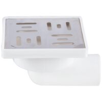 Sifon Pardoseala Patrat SL / La[mm]: 100; H[mm]: 65; Dev[mm]: 32