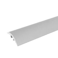 PROFIL AL TRECERE CU DIF NIVEL CU SURUB ASCUNS GRI DESCHIS 41MM/270 CM