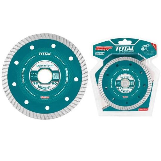 TOTAL - DISC DIAMANTAT ULTRASUBTIRE - 115X22.2MM (INDUSTRIAL)