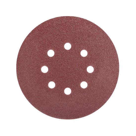 Disc Abraziv Prindere Arici cu Gauri / D[mm]: 125; G[#]: 80; G: 8 A