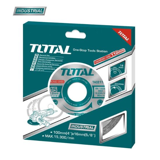 TOTAL - DISC DEBITARE BETON - 115MM (INDUSTRIAL)