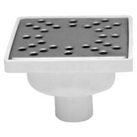 Sifon Pardoseala Patrat SV / La[mm]: 100; H[mm]: 40; Dev[mm]: 32