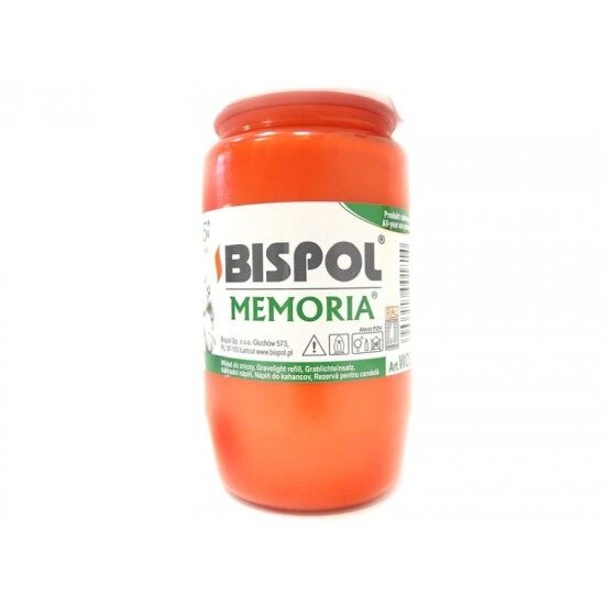 CANDELA REZERVA ULEI WO 3 ROSU 24BUC/SET