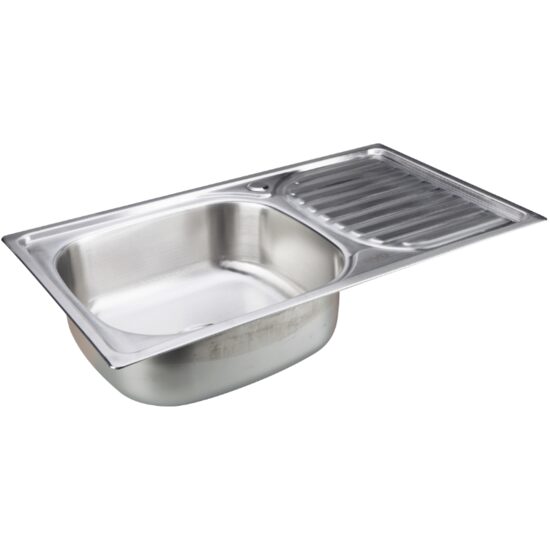 Chiuveta Inox Satin cu Picurator pentru Blat / lxLxH[mm]: 760x430x170; Tip: 