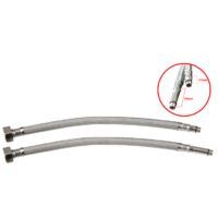 Racord Flexibil Baterie Inox / Tip: Baterie 17; D[inch]: 1/2; Di[inch]: M10; L[mm]: 400