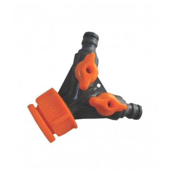 CONECTOR DISTRIBUITOR CU 2 ROBINETI 3/4-1 CARD