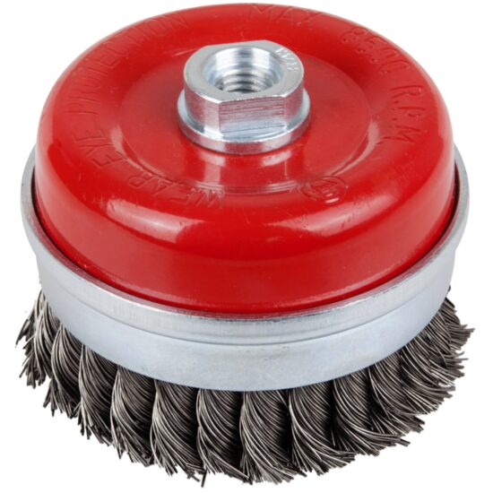 Perie Cupa Toroane Inox Polizor Unghiular / D[mm]: 75