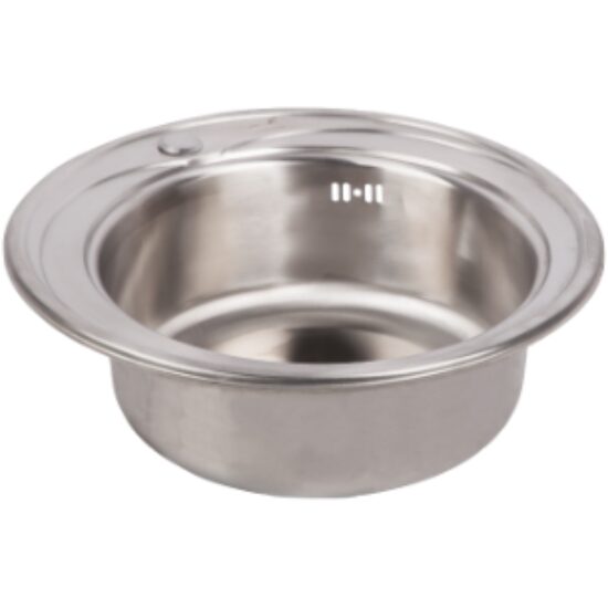 Chiuveta Inox Rotunda pentru Blat XL-609 / lxLxH[mm]: 490x490x170