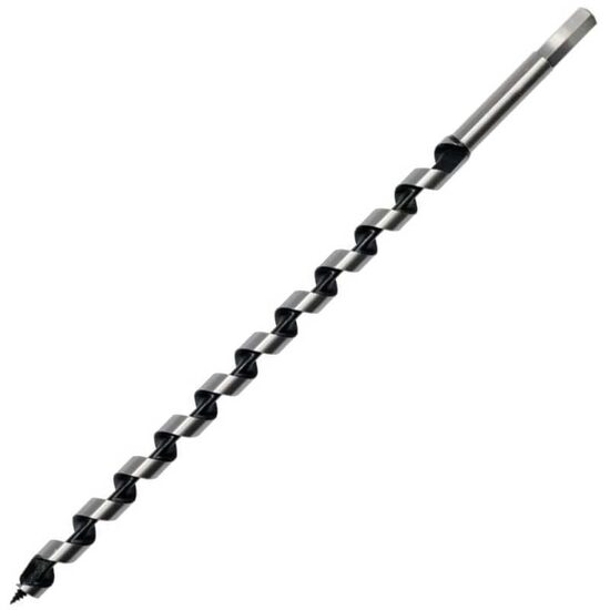 BURGHIU LEMN, SPIRAL, TIJA HEX. 12 x 400 MM - 420573