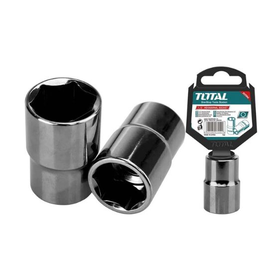 TOTAL - CHEIE TUBULARA -1/2", 21MM (INDUSTRIAL)