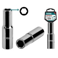 TOTAL - CHEIE TUBULARA LUNGA - 1/2", 8MM (INDUSTRIAL)