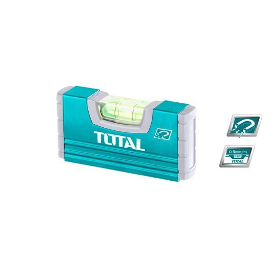 TOTAL - NIVELA MAGNETICA CU BULA - 10CM - PRECIZIE