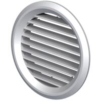 Grila de Ventilatie Rotunda cu Plasa 1111 / Cod: MV125bVs; D[mm]: 125