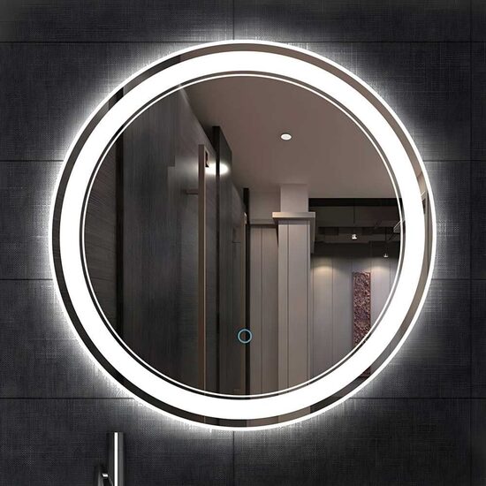 Oglinda L-1142 700x700 mm cu LED și Touch Senzor