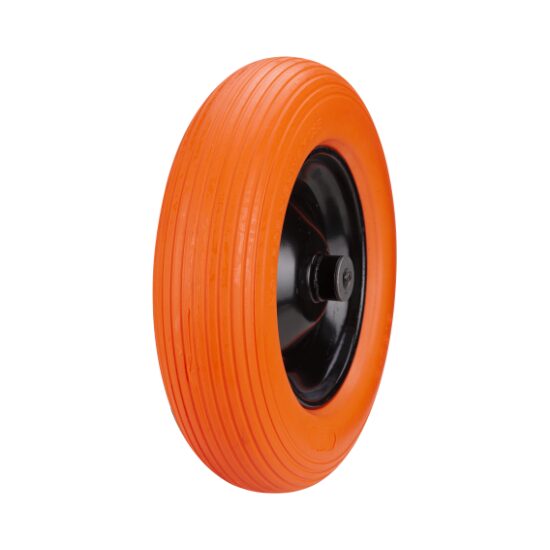 Roata Roaba Poliuretan cu Janta Metalica / M: 3.50-8; Lb[mm]: 100; Tip: P