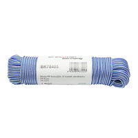 Sfoara PP 5mmx25m, fir impletit, alb/albastru