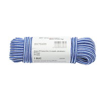 Sfoara PP 5mmx10m, fir impletit, alb/albastru