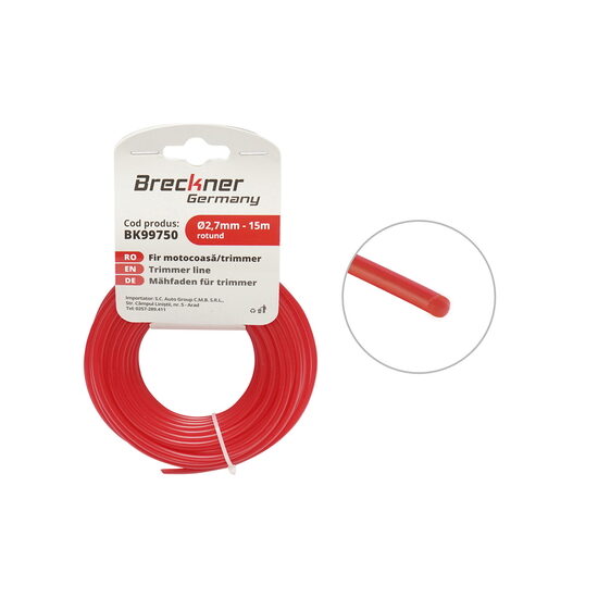 Fir rotund pentru motocoasa 2.7mmx15m