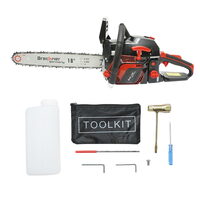 Motofierastrau benzina, 2 timpi, 58cc, 8500 rpm,