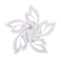 PLAFONIERA LEAF LED 68W 3CCT ALB TELECOMANDA