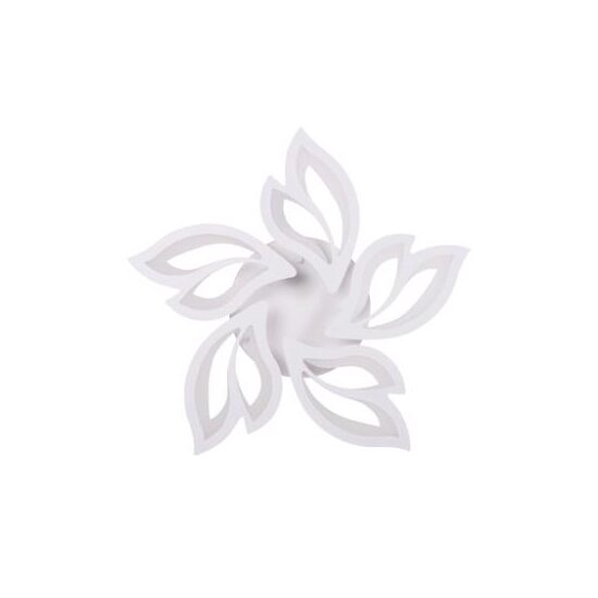 PLAFONIERA LEAF LED 68W 3CCT ALB TELECOMANDA