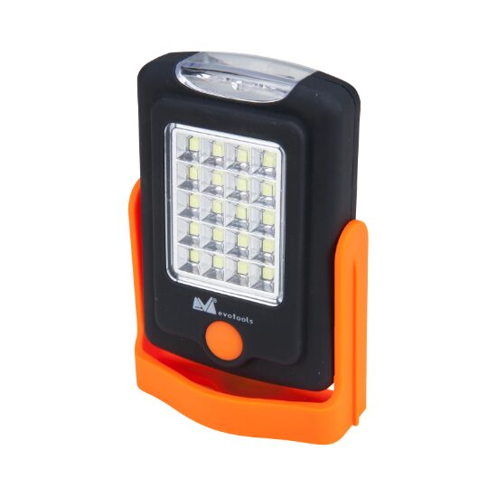 Lanterna 23 Leduri Portabila cu Picior Magnetic si Carlig 2 Moduri / Nr. Led: 23