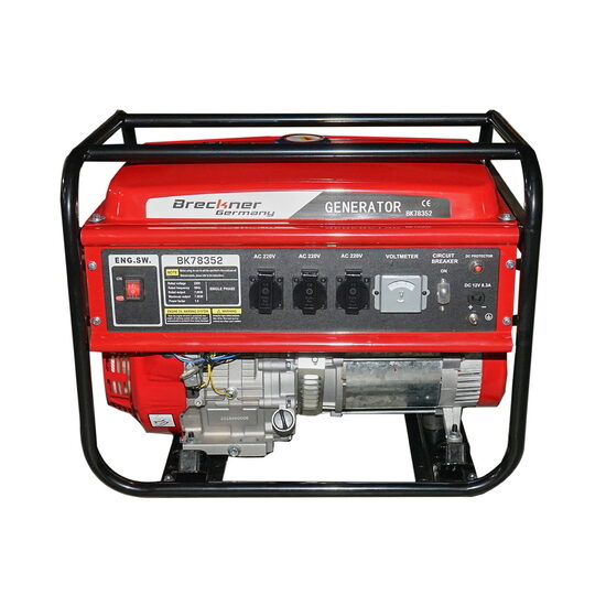 Generator electric pe benzina 220V 7.5KW 50Hz, 17CP pornire manuala THOR