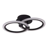APLICA PEARL LED 30 3CCT NEGRU TELECOMANDA