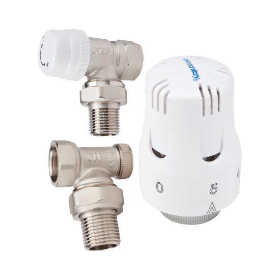 Set Robinet cu Termostat si Robinet Retur / D[inch]: 1/2