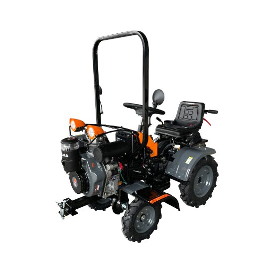Minitractor Ride-On 4x4 R1200 Evotools PLUS Motor Diesel KAMA Pornire Electrica / P[CP]: 12Cantitate