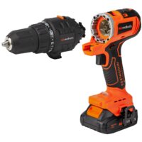 Masina de Insurubat MT20 Multifunctionala Brushless 3 capete cu 2 Acumulatori si Incarcator MAX 20V ONE EPTO.