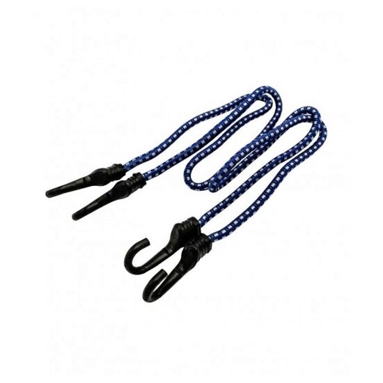 CORDELINA ELASTICA CU CARLIG PVC, 8x800 mm, 2 buc, albastra