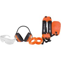 Kit Motocoasa 2 / Ochelari, Casti de Protectie, 2 Role Fir Nylon, Ham Motocoasa cu Protectie D.