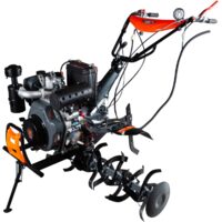 Motocultor TDK1100 Evotools PLUS Motor Diesel KAMA Pornire Electrica cu Roti de Transport / P[CP]: 11