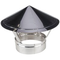 Capac Terminal Cos de Fum INOX / D[mm]: 200