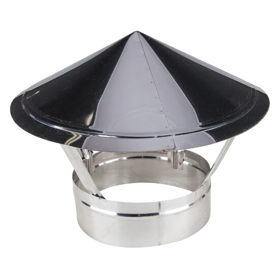 Capac Terminal Cos de Fum INOX / D[mm]: 200