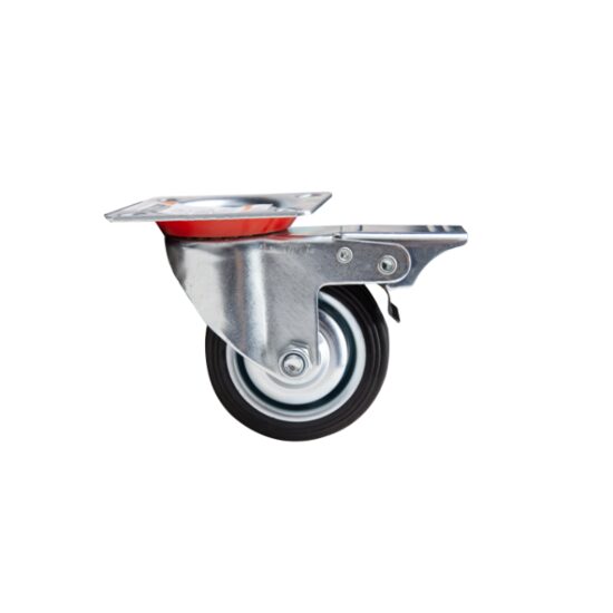 Roata Pivotanta cu Flansa 1104 / D[mm]: 160; Tip: Cu Frana; S[Kg]: 150