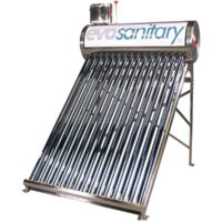 Sistem Panou Solar Nepresurizat cu Tuburi Vidate INOX D / Vt[l]: 207; Vr[l]   : 152; T[buc]   : 18; D[mm]: 58; L[mm]: 1800