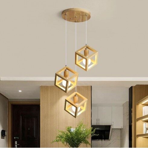 PENDUL LEMN 3 BECURI