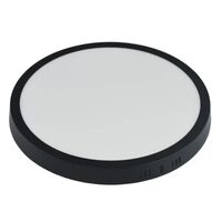 APLICA LED 30W ROTUNDA NEAGRA