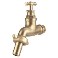 Robinet Dublu-Serviciu Alama cu Cap Armatura din Cauciuc / De[inch]: 1/2